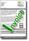 Image thumbnail of the Invoice report available within ComfortableStyle.