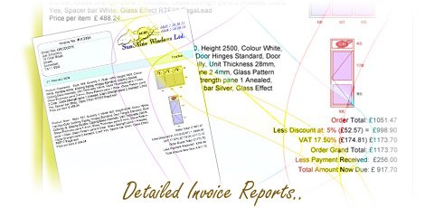 A selection of Order reports for windows, doors, conservatories, bays and more.